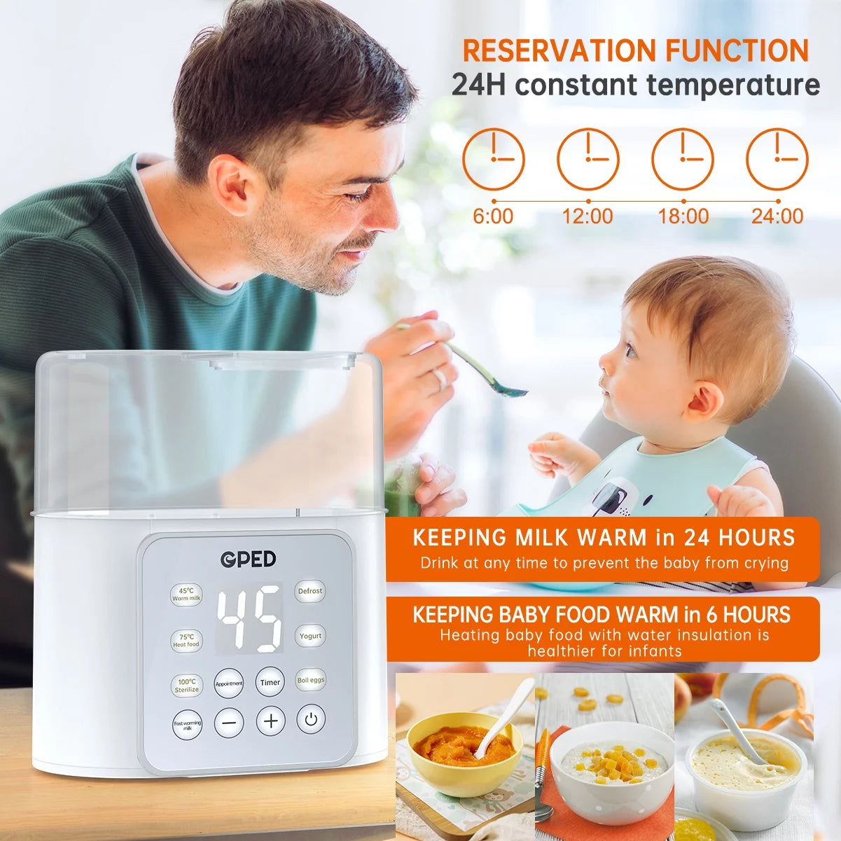 Baby Bottle Double Bottles 9-In-1 Fast Milk