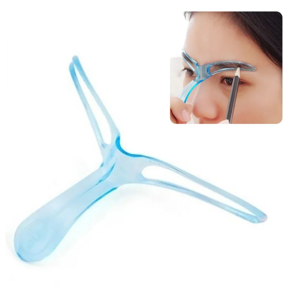 8 in 1 Reusable Eyebrow Stencils Eye Brow Stamp Templates Shape Set for Women Eye Brow Make up Accessories Beauty Tools
